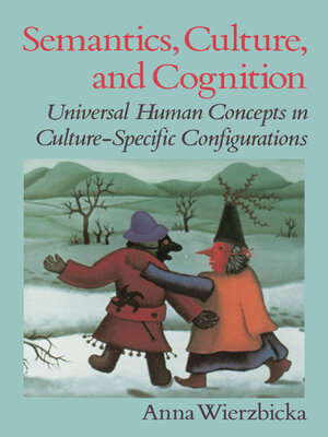 cover image of Semantics, Culture, and Cognition